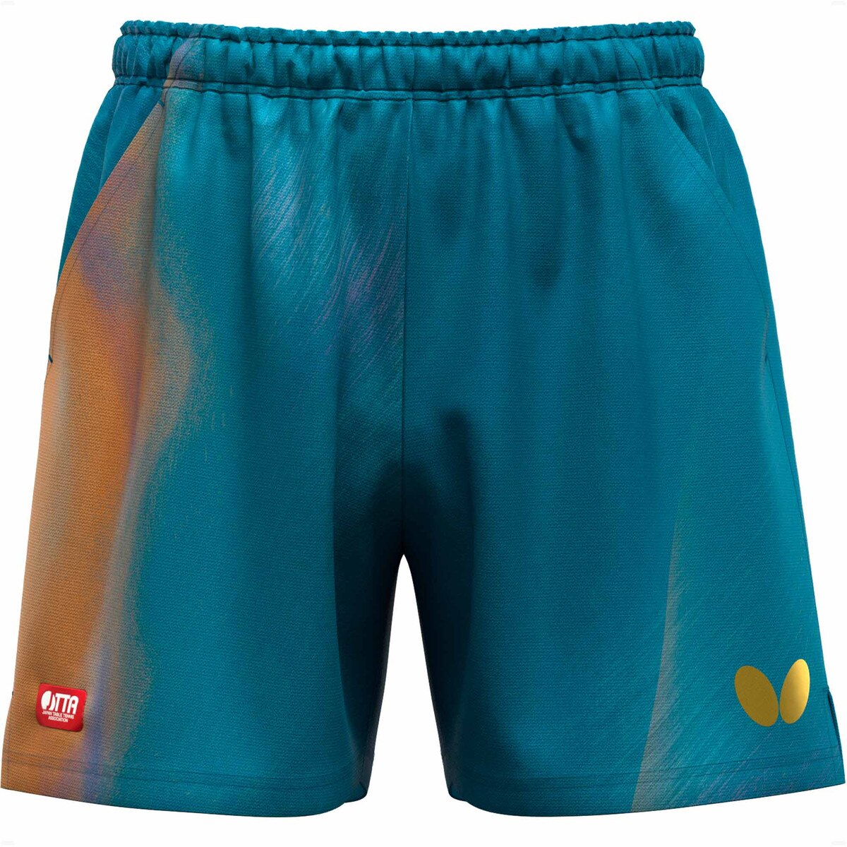 Butterfly Infiria Table Tennis Shorts - Turquoise-Blue - Front
